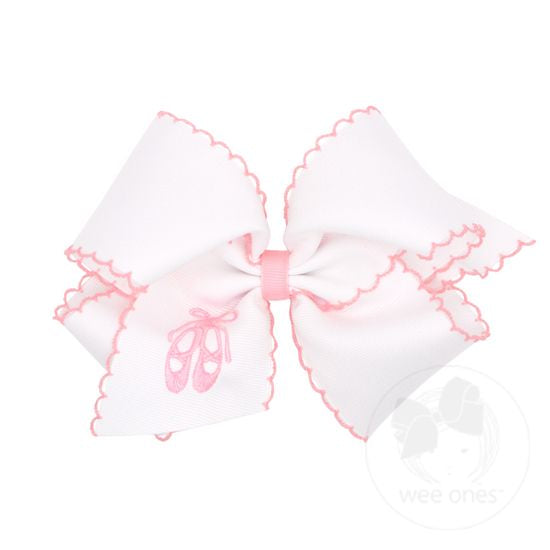 Ballerina Embroidered King Size Bow