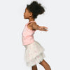 Flowered Tutu Skirt
