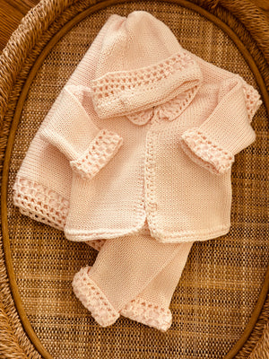 Baby Pink Crochet Set