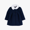 Navy Wool Coat