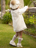 Cream Chanel A Line Dress