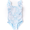 Eyelet Ruffle Swimsuit