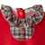 Infant Girl Red Velour Footie