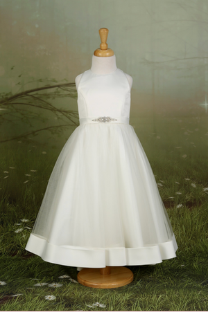Emma Bridal Satin Bodice Dress