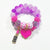 Heart Me Purple Party Bracelets