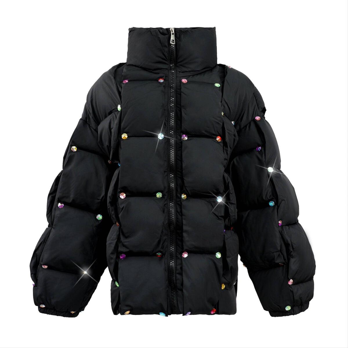 Rainbow Puffer Jacket