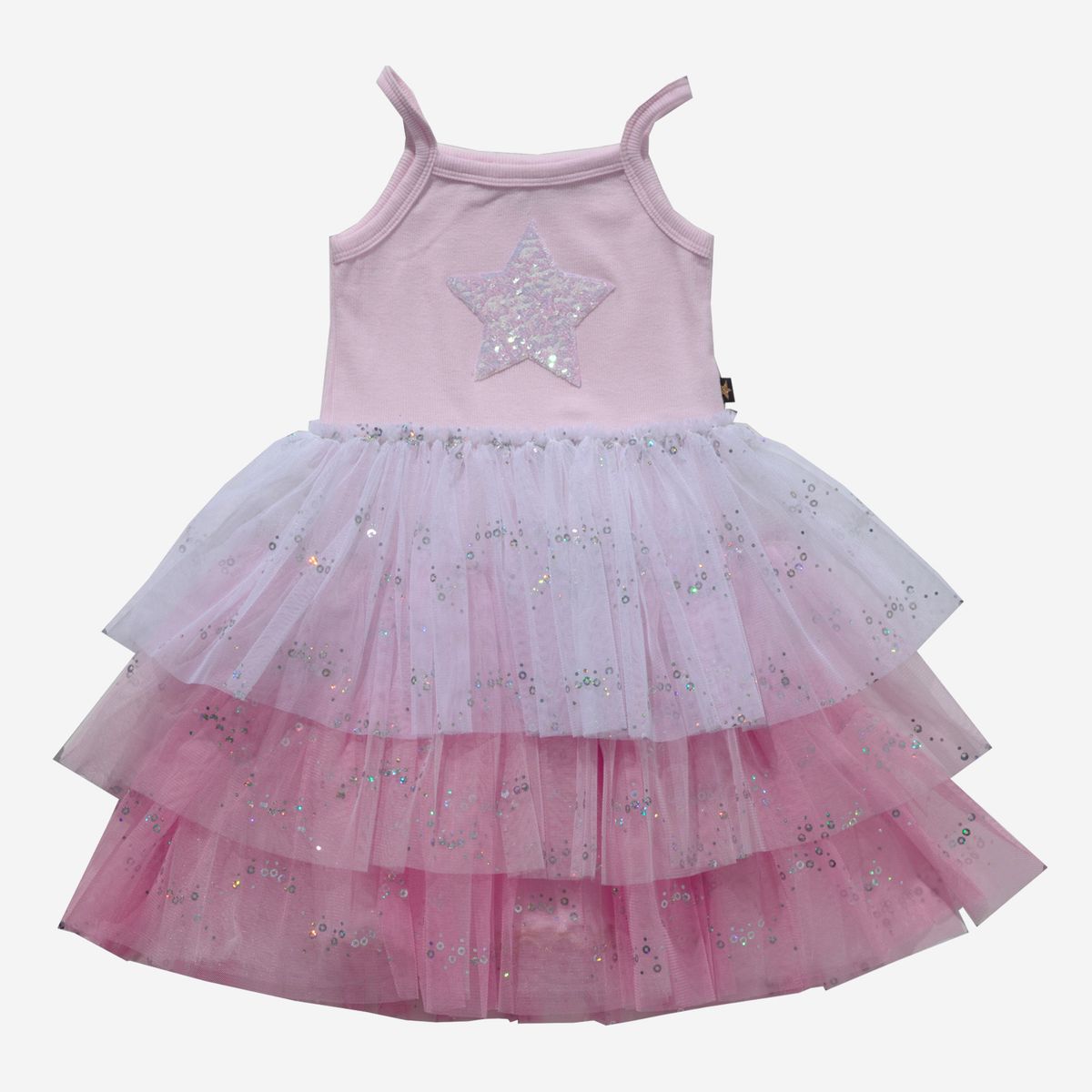 Star Layered Tutu Dress