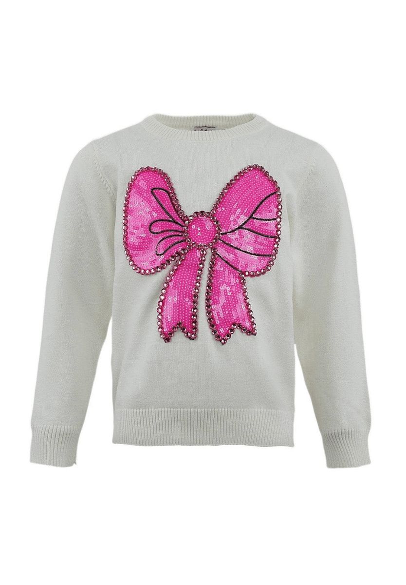 Pinky Bow Sweater