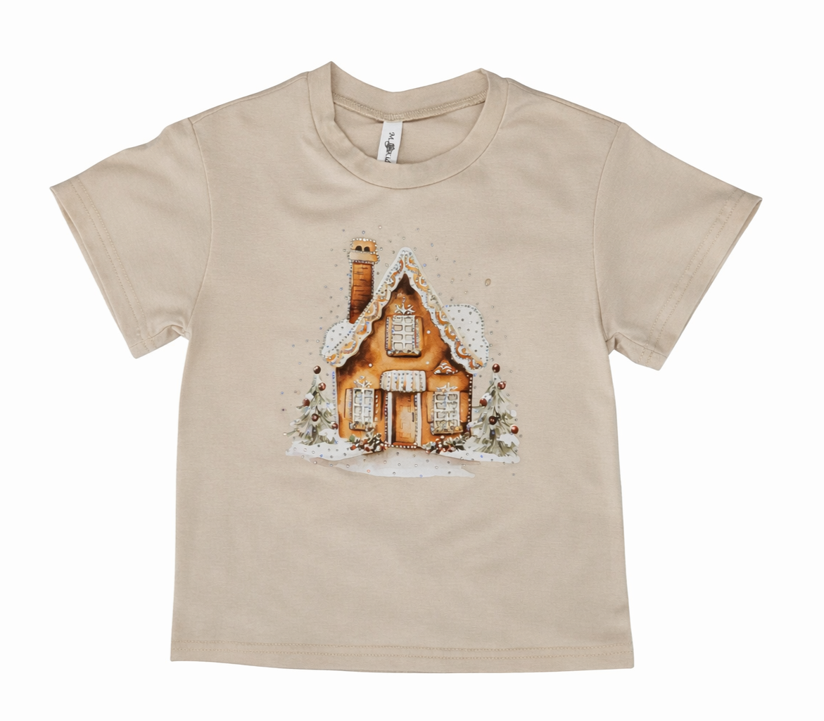 Gingerbread House Tee Shirt