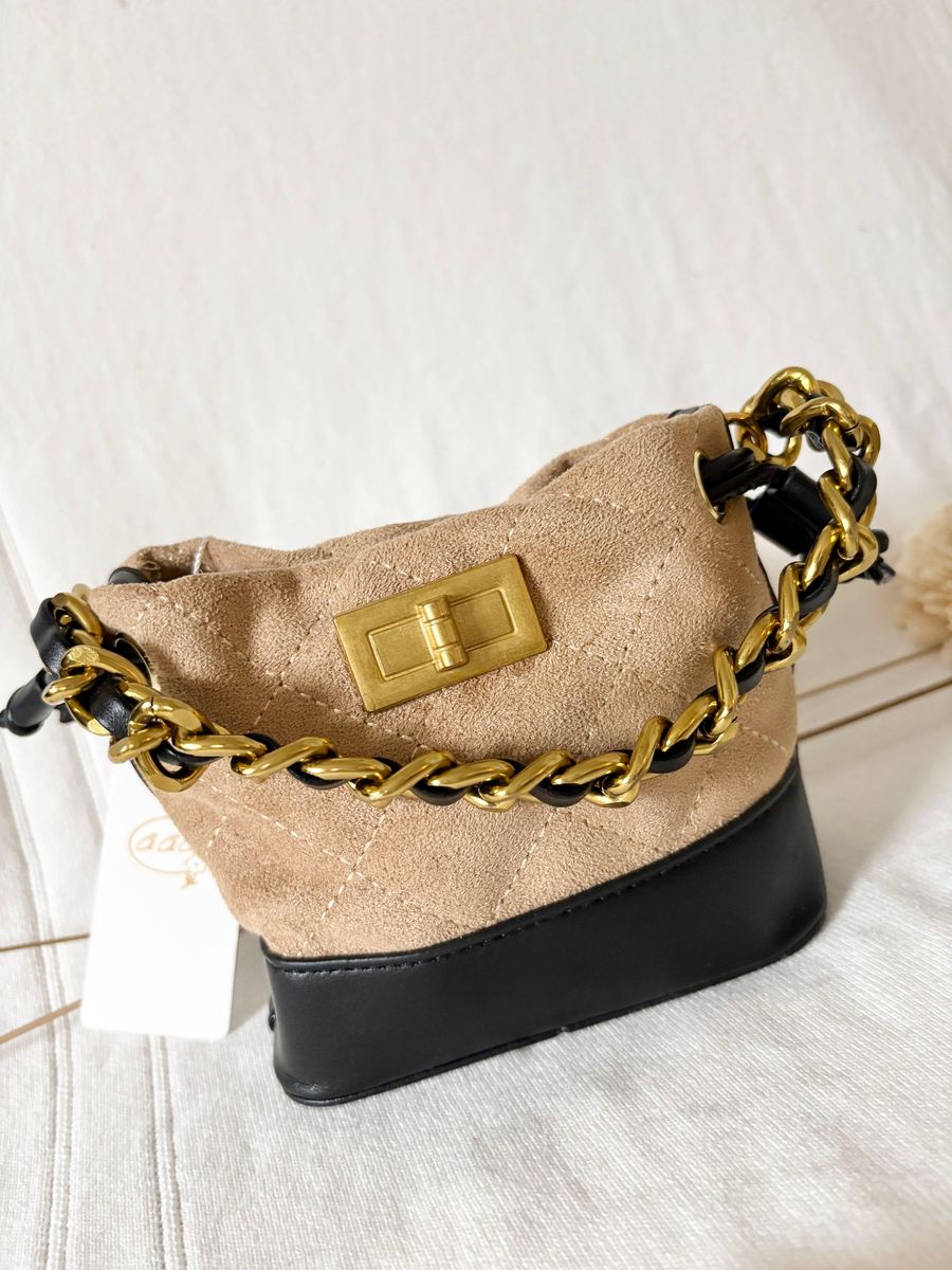 Drawstring Bucket Purse