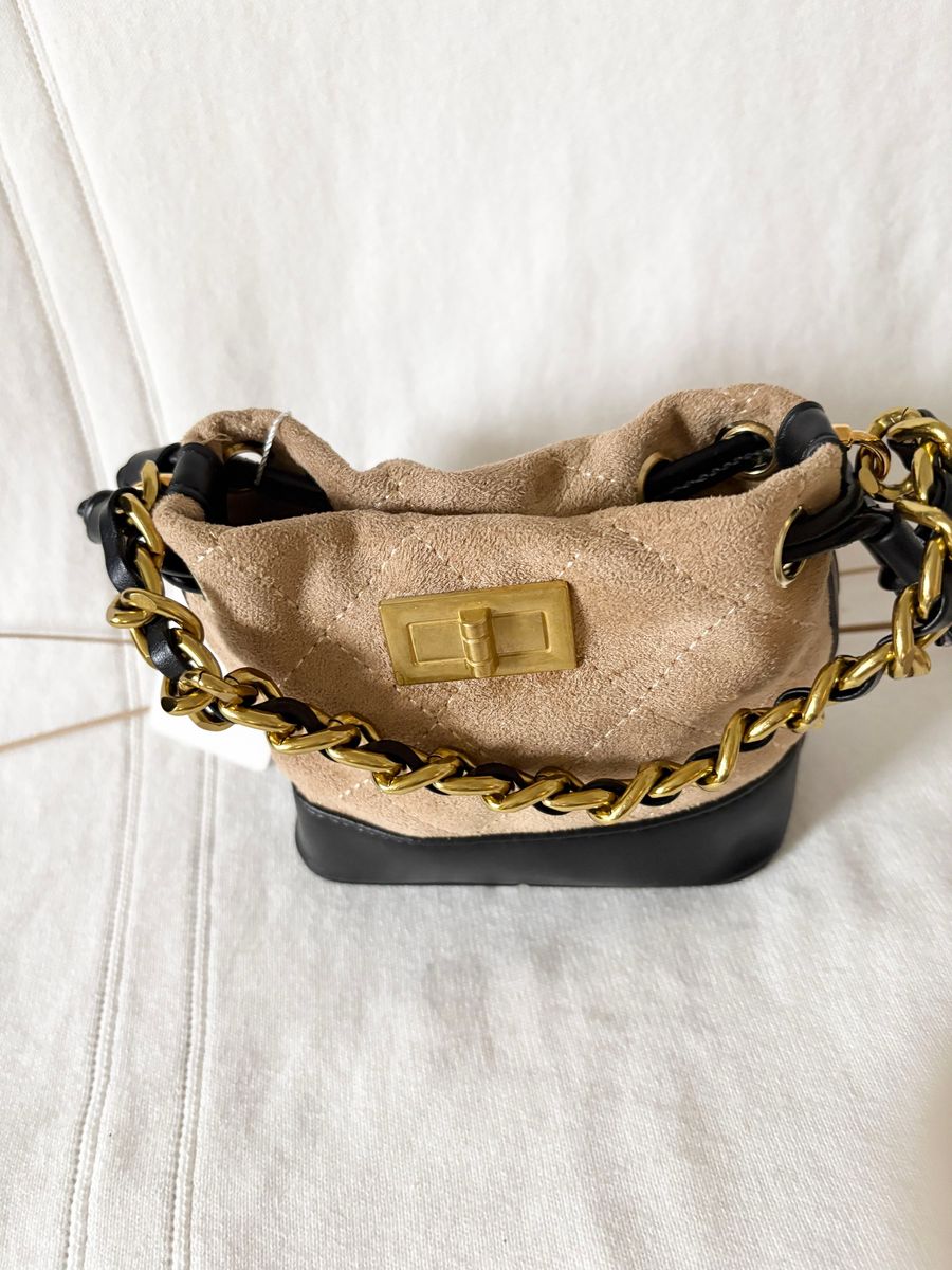 Drawstring Bucket Purse