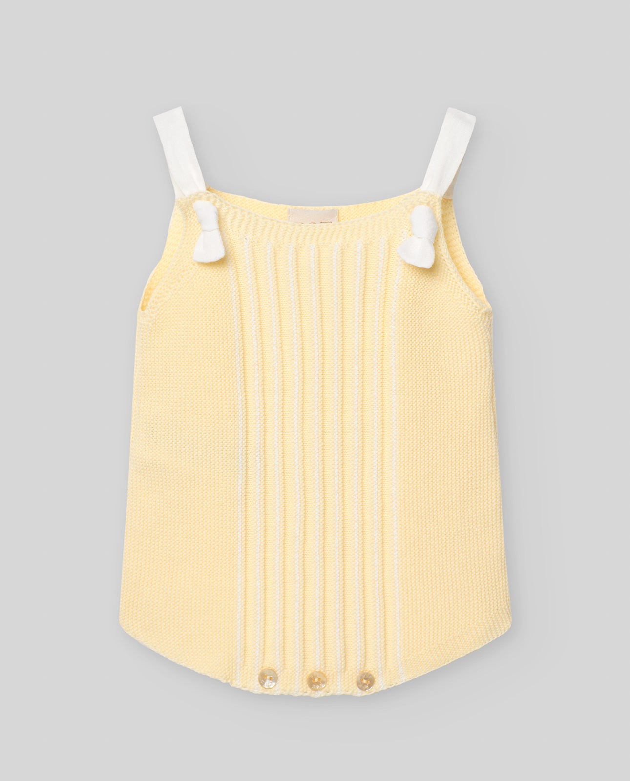 Pale Yellow Baby Knit