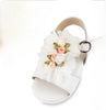 White Leather Baby Sandal