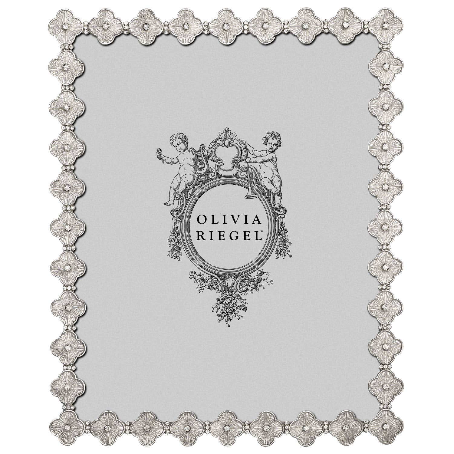 Clover Frame: Silver