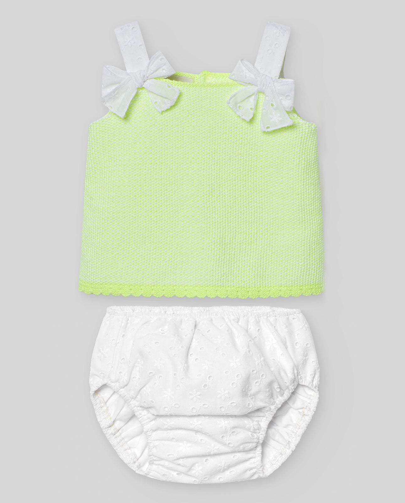 Bright Yellow Knit Set