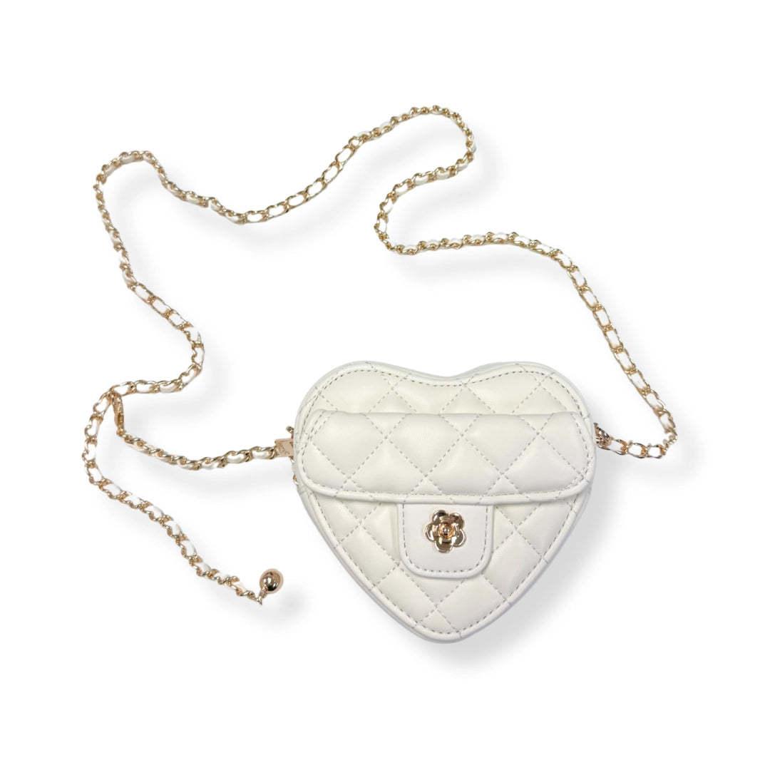 Quilted Heart Bag