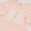 Butterfly Cream/Pink Set