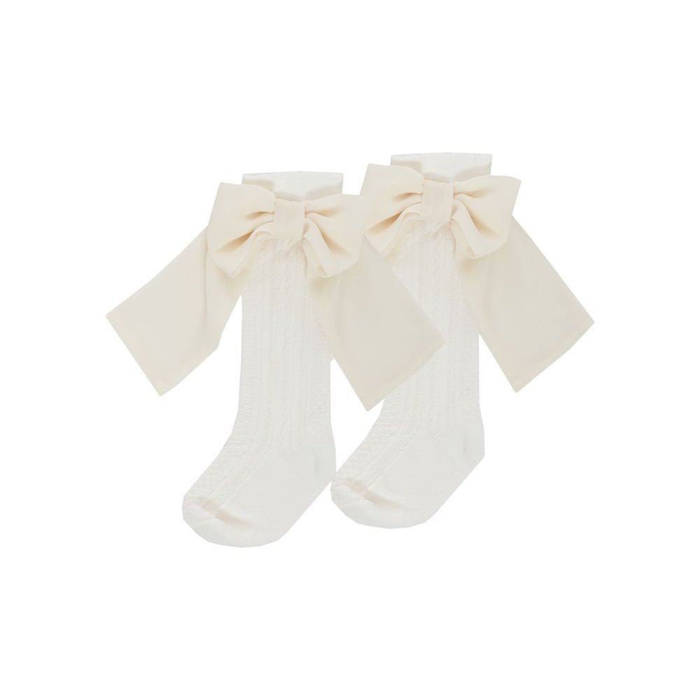 Knee Hi Socks with Bow