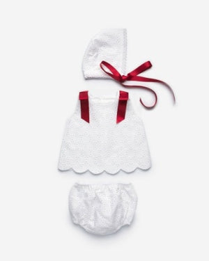 Eyelet Infant Outfit