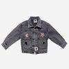Patched Denim Jacket