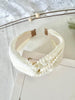 Ivory Pearl Trimmed Headband