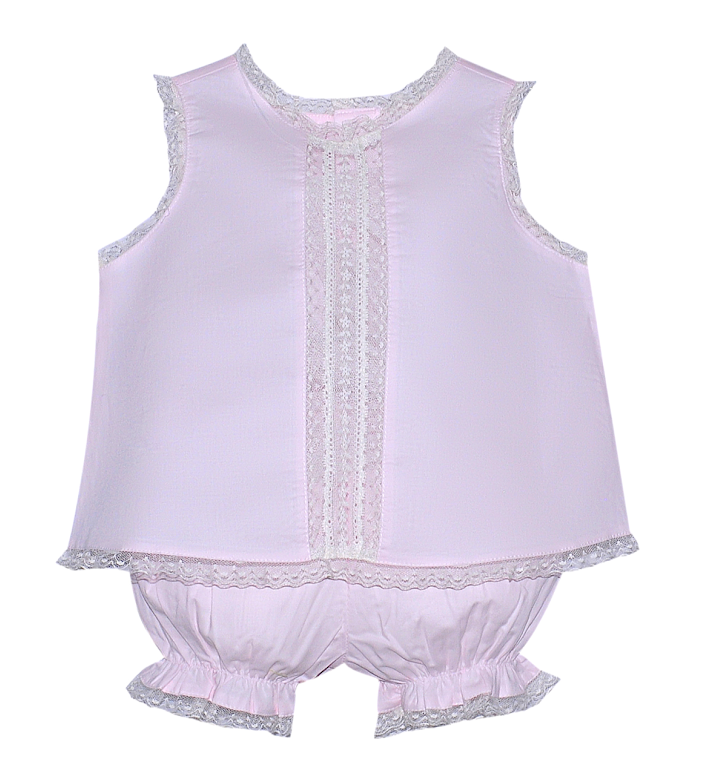 Pink Anna Bloomer Set