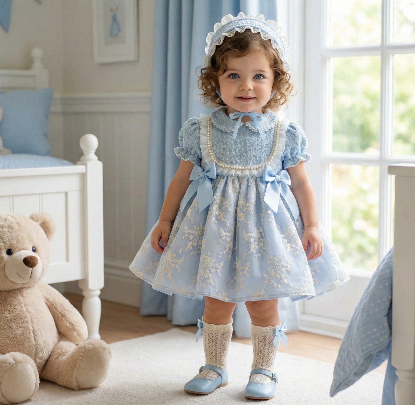 Blue Spring Chanel Dress