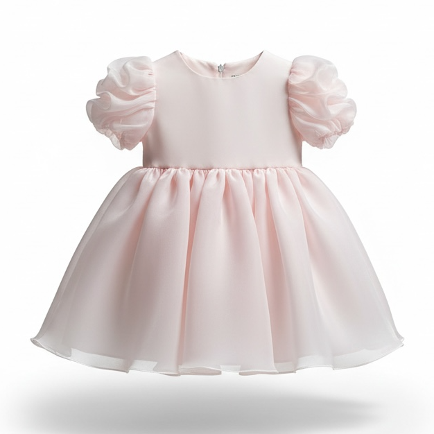 Chiffon Pink Formal Dress