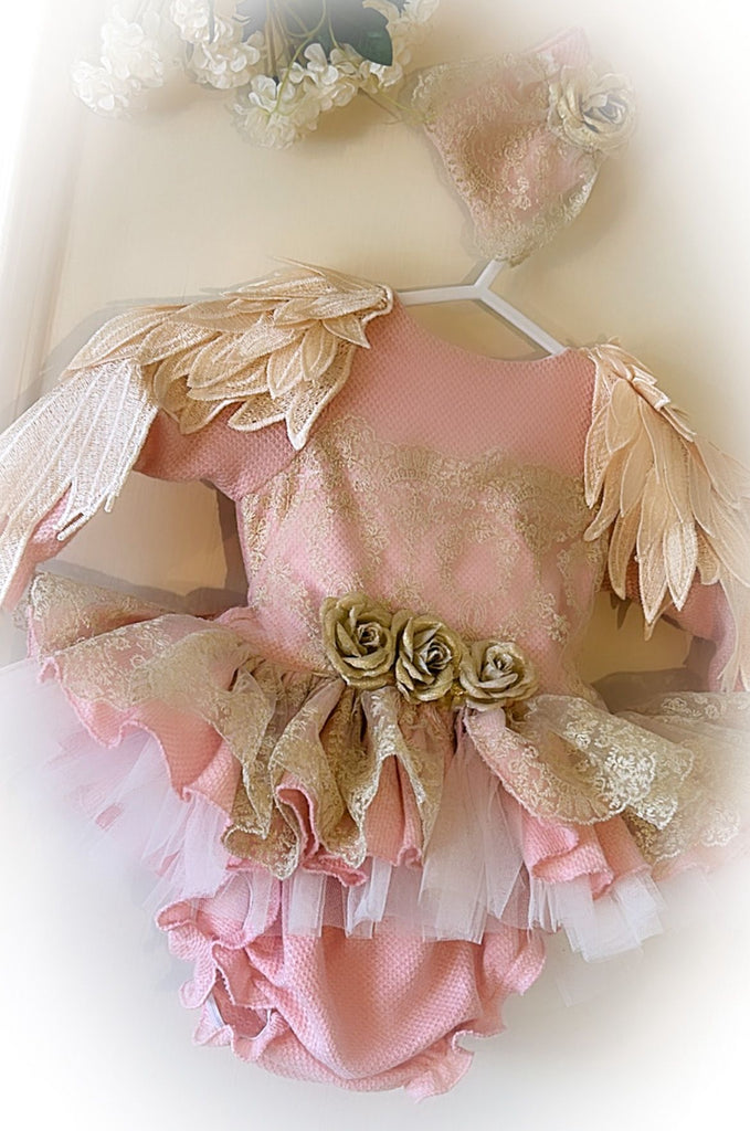 Pink Shoulder Dress