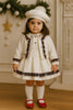 White Velvet Three Piece Set