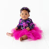 Midnight Bloom Tulle Tute Dress
