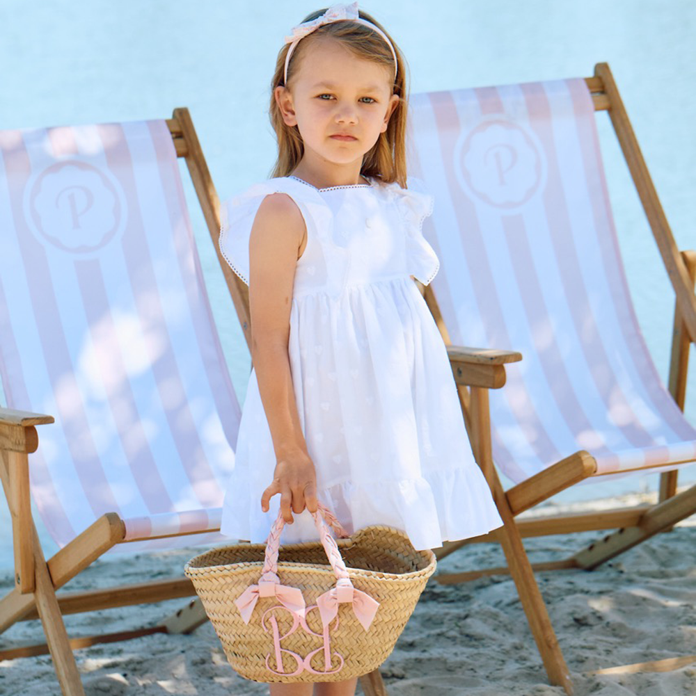 White Toddler Woven Dress