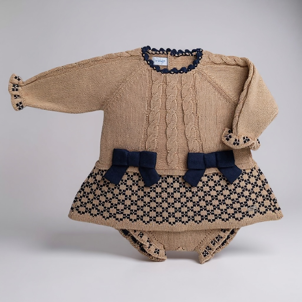 Camel Knit Dress