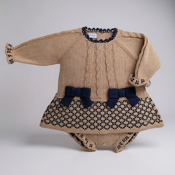 Camel Knit Dress