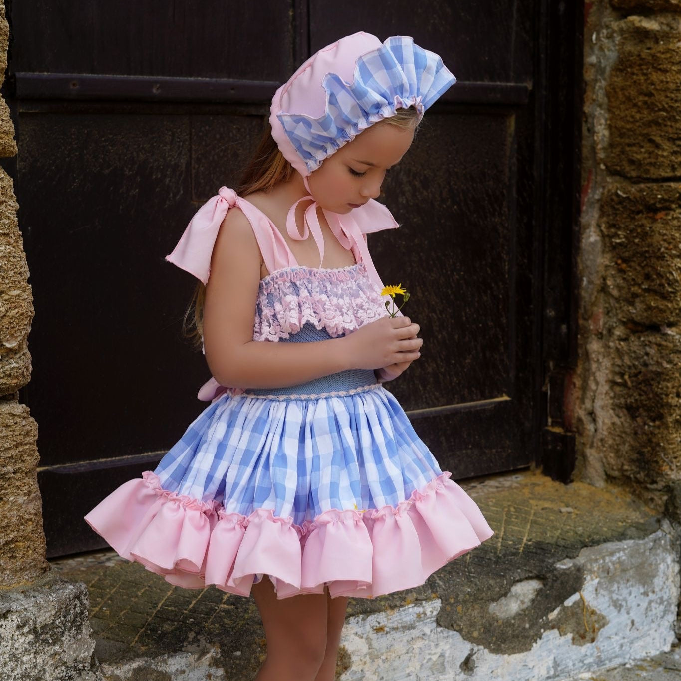 The Celeste Blue Stripe Dress