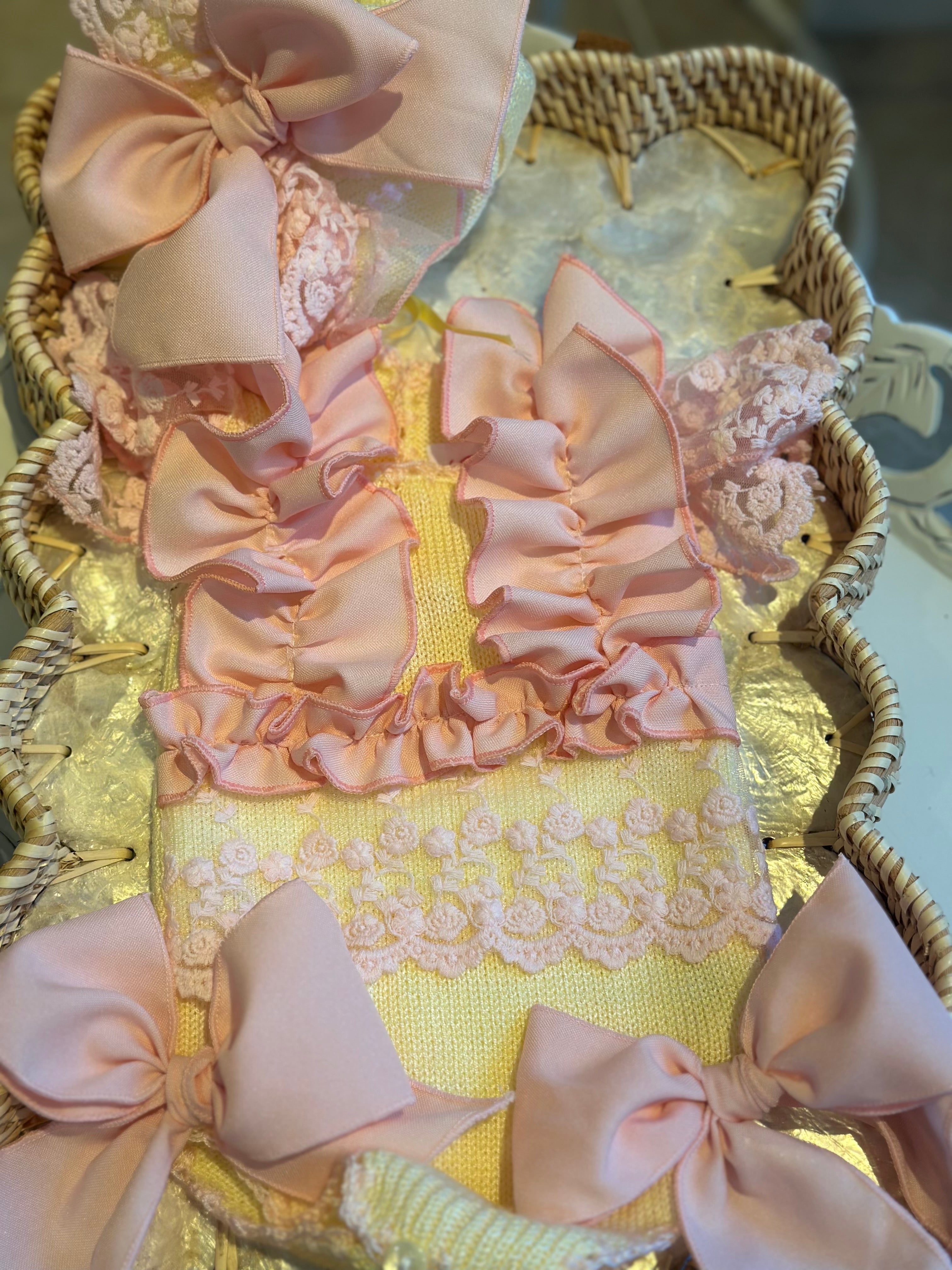 Elyse Pale Yellow Romper