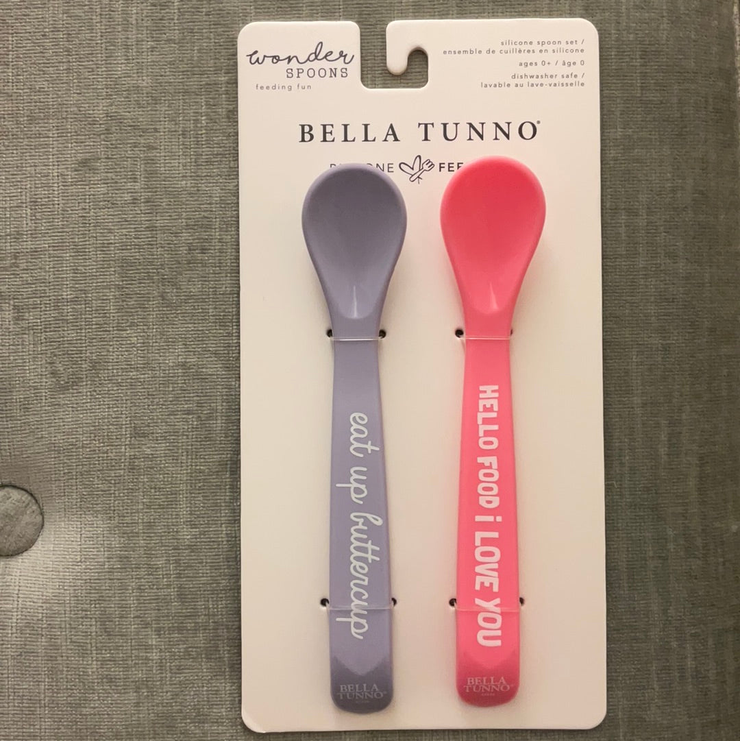 Bella Tunno Eat Up Buttercup/Hello Food Spoon Set