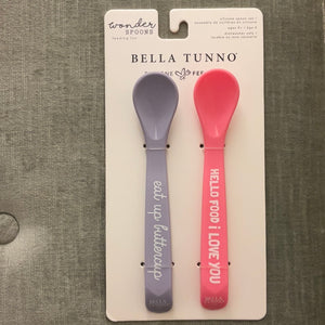 Bella Tunno Eat Up Buttercup/Hello Food Spoon Set