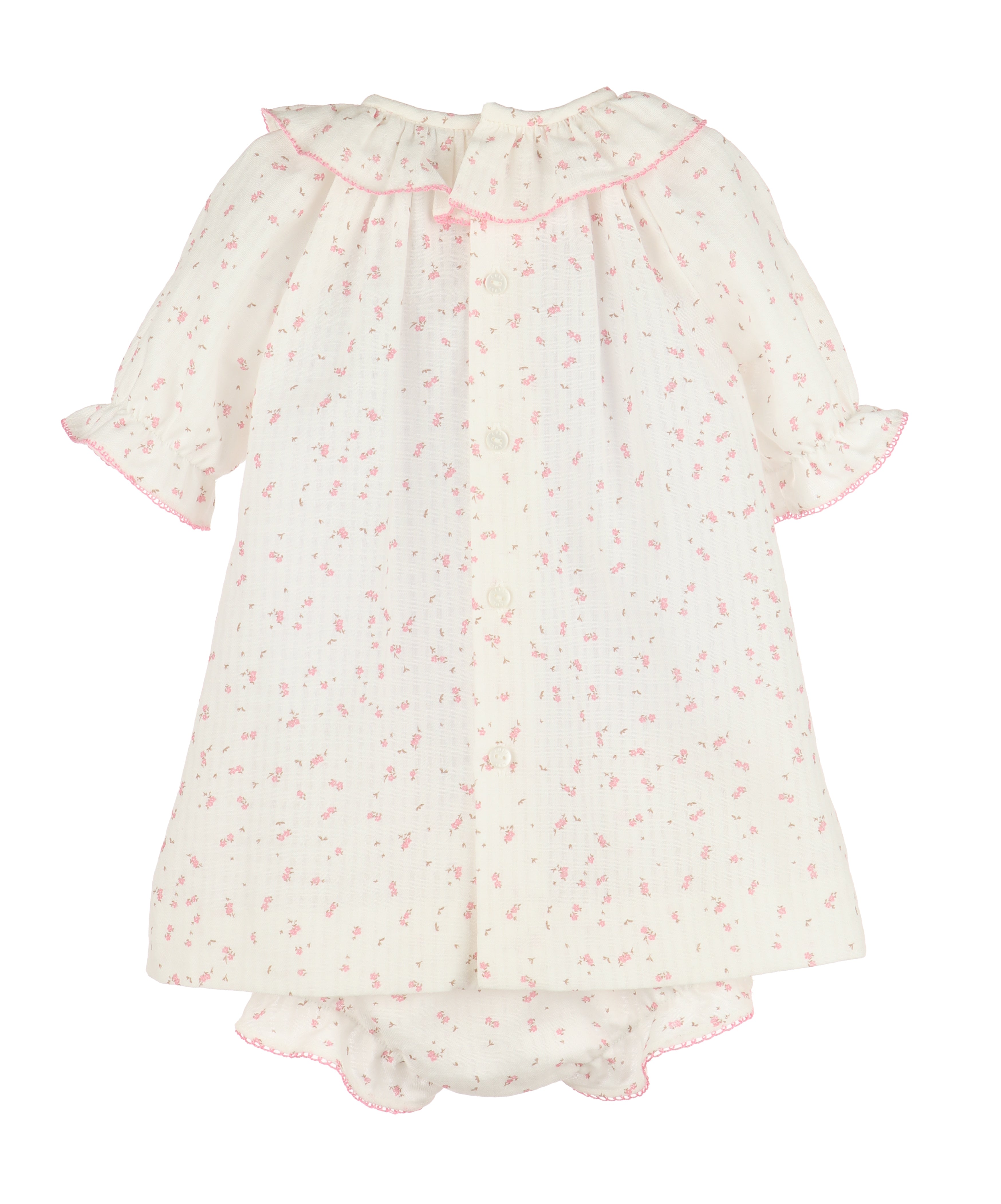 Tiny Floral Smock Dress
