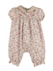 Floral Vintage Quilted Romper