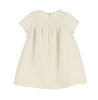 Ivory Embroidery Tweed Float Dress