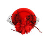 Red Pillbox Hat