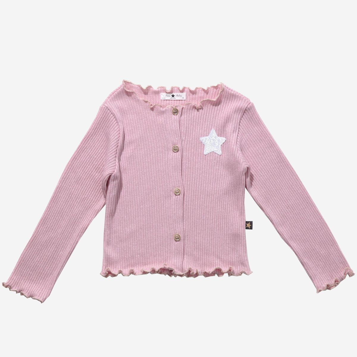 Pink Star Cardigan