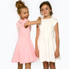 Scuba Dress in Pink