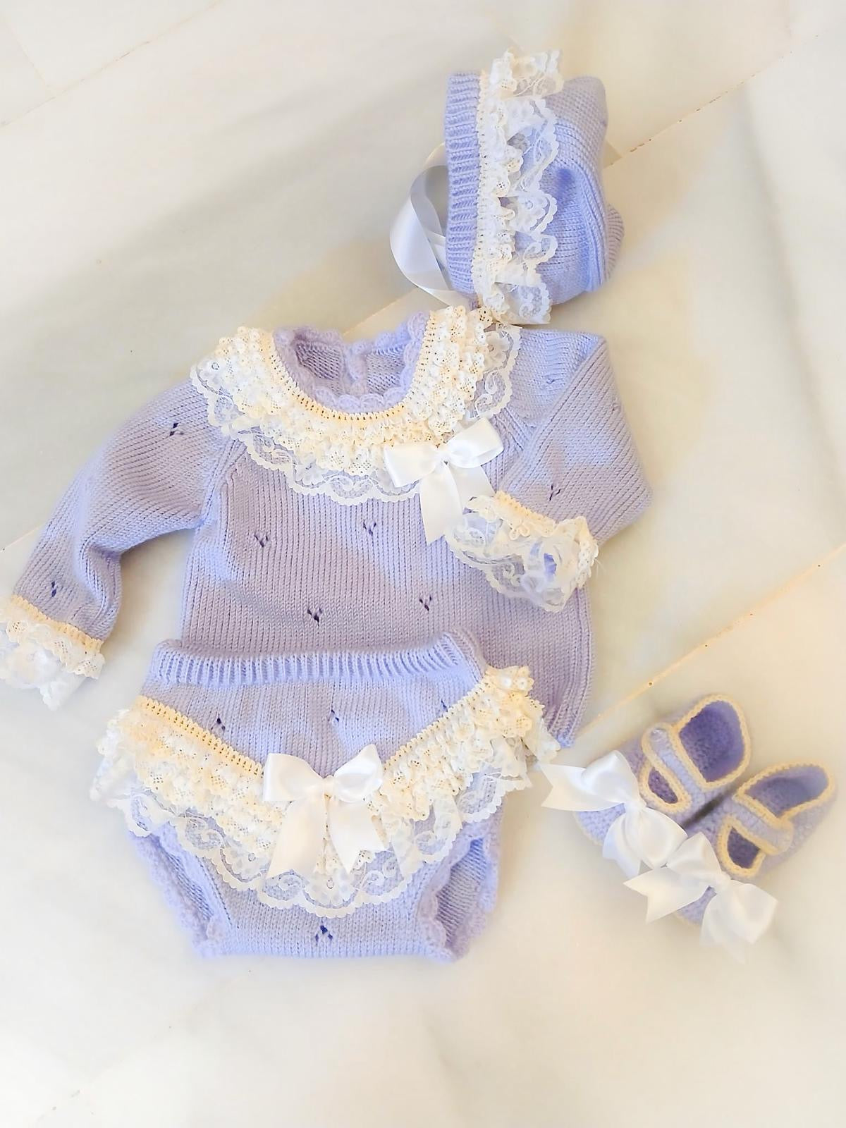 Janie Knit Set in Lilac