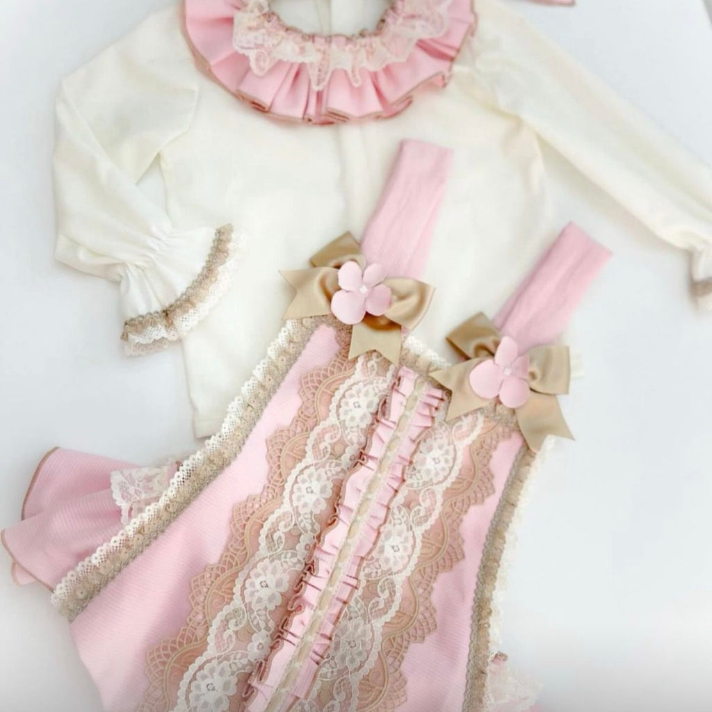 Pink Overall Set