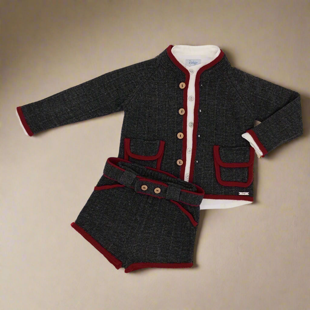 Charcoal Gray Boy's Set