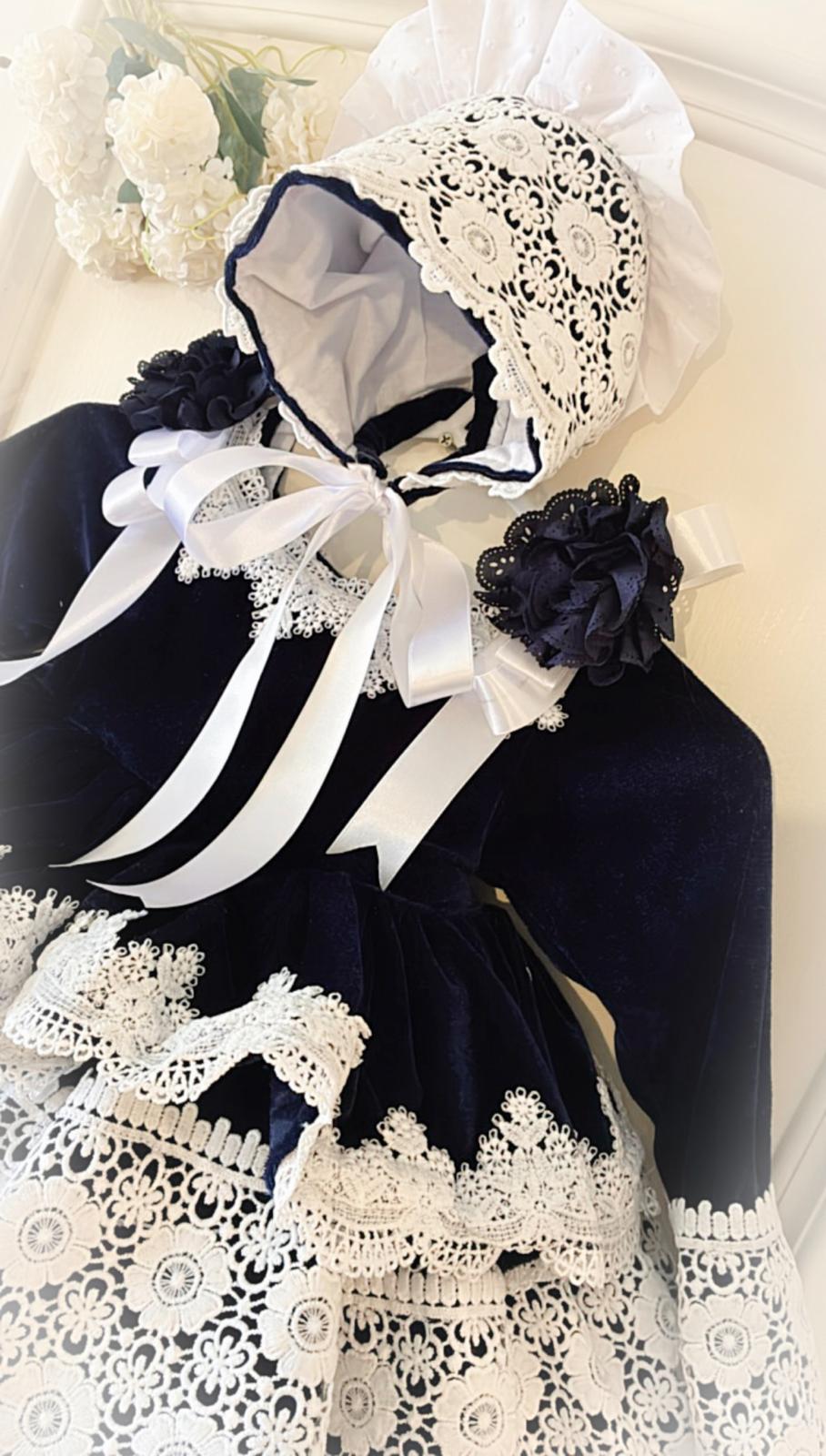 Navy Lace Dress
