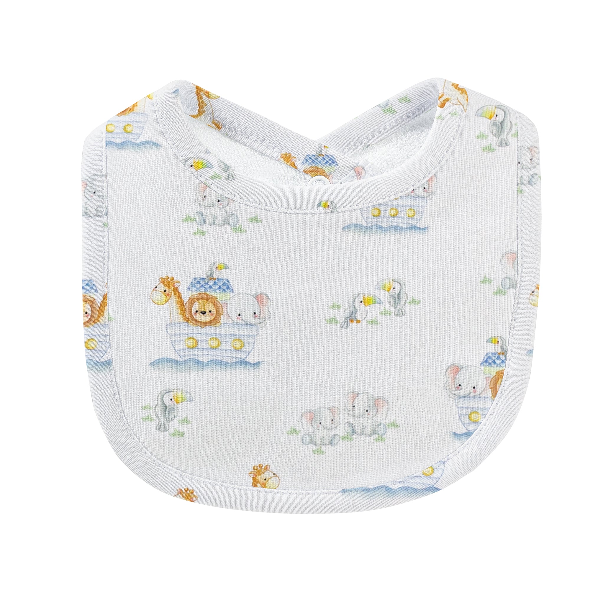 Noah's Ark Printed Bib