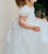 Teter Warm White Bodice Lace Dress
